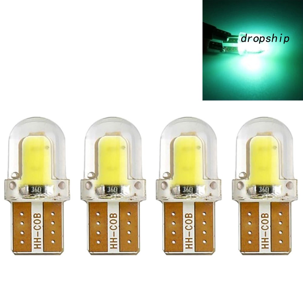Set 4 bóng đèn led t10 w5w 12v chuyên dụng cho xe hơi