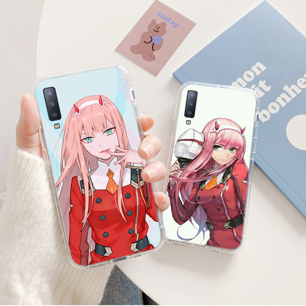 Samsung J2 Prime J4 2018 Core J5 Prime J6 Pluse J7 J8 TPU transparent Soft case 20GBY franxx wiki zero two anime