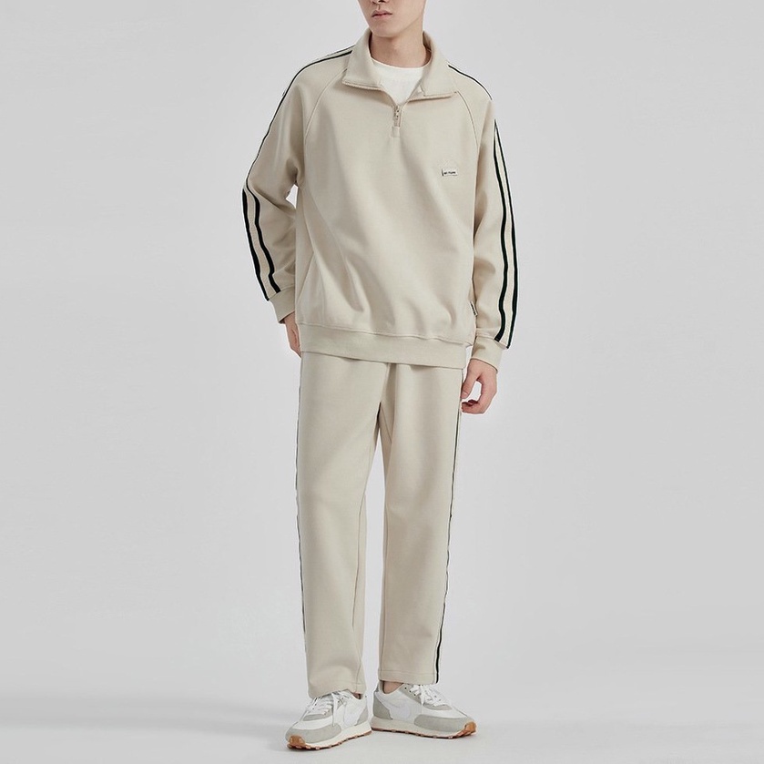 Quần áo thể thao nam nữ form rộng Hàn Quốc, Bộ đồ thu đông nam nữ unisex 02