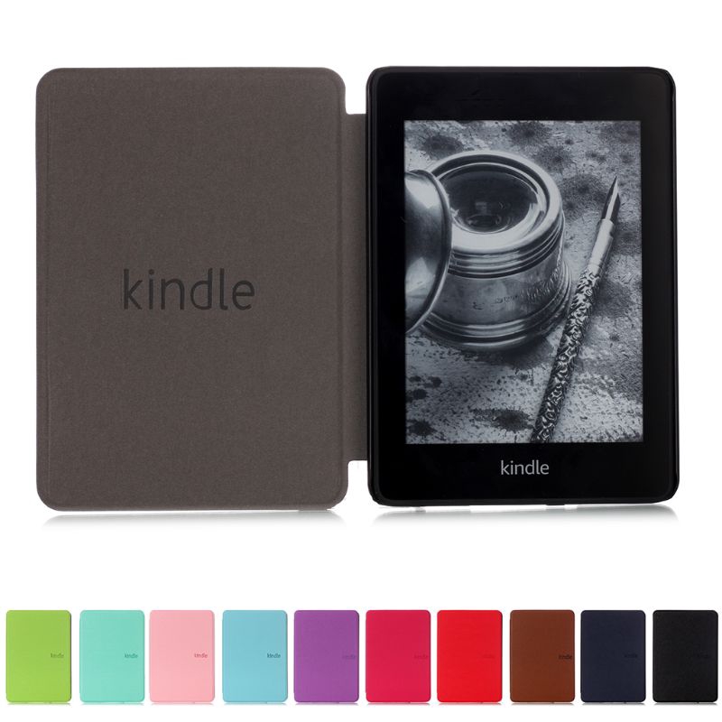 Bao Da Nắp Gập Từ Tính Siêu Mỏng Cho Amazon Kindle Paperwhite 4