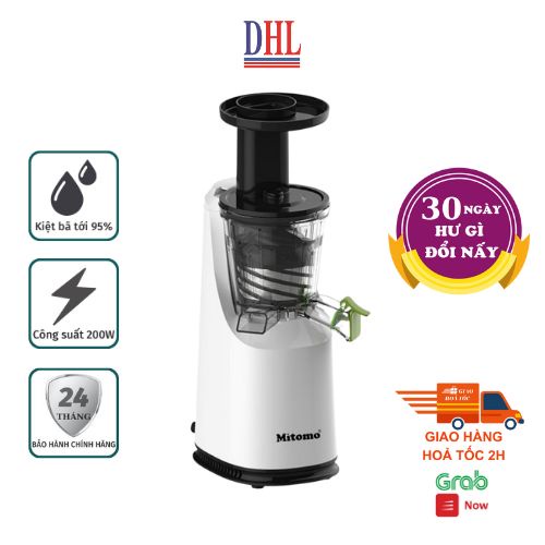 Máy ép trái cây, máy ép chậm Mitomo chính hãng bảo hành 2 năm toàn quốc