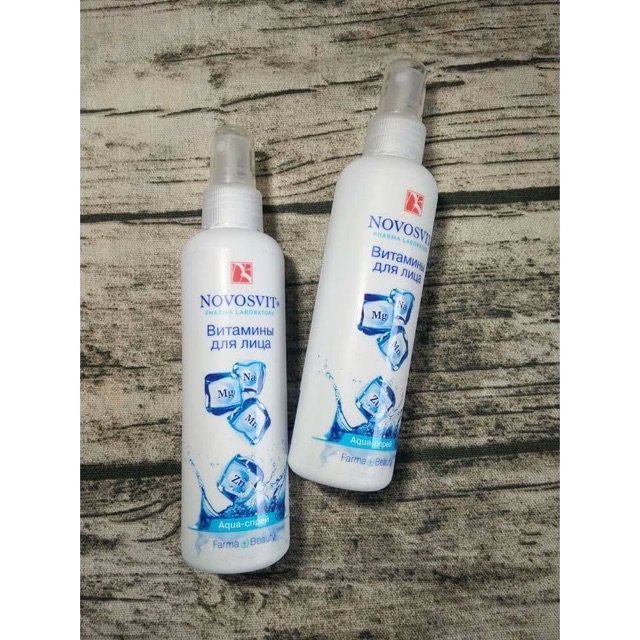 Xịt khoáng Vitamin NOVOSVIT của NGA 190ML | BigBuy360 - bigbuy360.vn