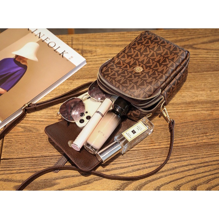 TÚI DA ĐEO CHÉO BẢN 2 QUAI ĐEO XỊN XÒ HOT HIT ( SIZE 18.5 x 13 x 7cm) | BigBuy360 - bigbuy360.vn