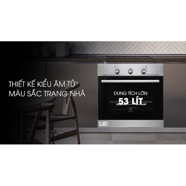 Lò nướng âm Electrolux EOB2100COX 53 lít - Hàng Chính Hãng - Giá Sỉ