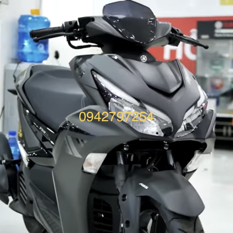 Sơn xe máy Yamaha NVX màu Đen mờ MTP215-2K Ultra Motorcycle Colors