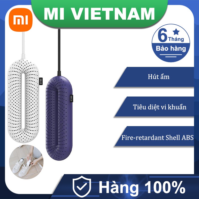 | Có Sẵn | Máy sấy giày Xiaomi Sothing Sterilization Shoes Uv Dryer, Constant Temperature, Deodorization