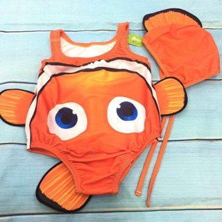 Đồ bơi cá Nemo cam