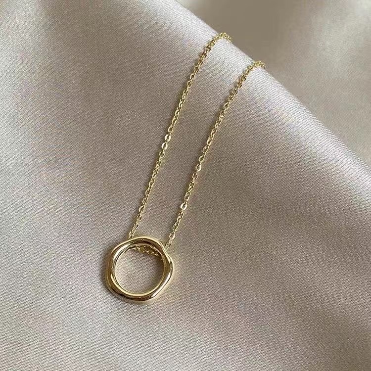 Dây chuyền mạ VÀNG THẬT cao cấp - Donut