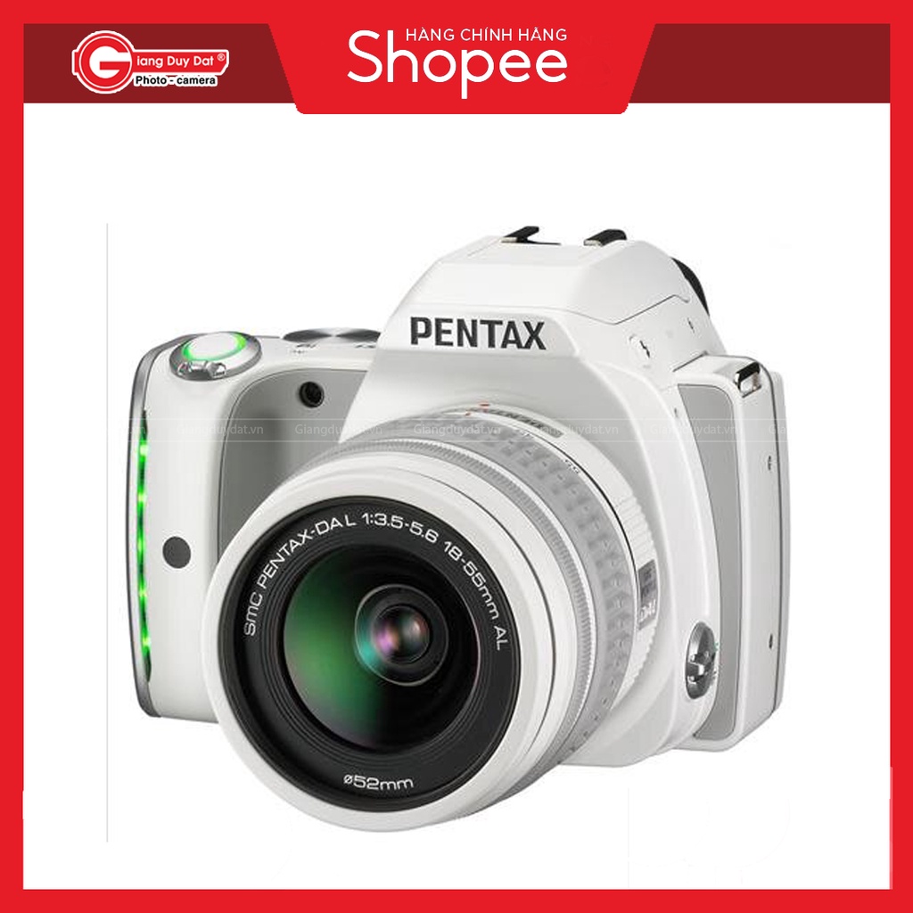 Máy Ảnh Pentax KS1 Kèm Ống Kính DAL 1855mm f3.55.6 Chính Hãng