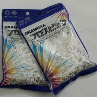 Combo 2 gói chỉ nha khoa dạng cây- 90 cây/1 gói