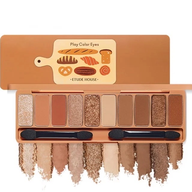 Bảng Phấn Mắt 10 Ô ETUDE House Play Color Eyes [Rose Wine - Leather Shop - Lavender - Caffeine]