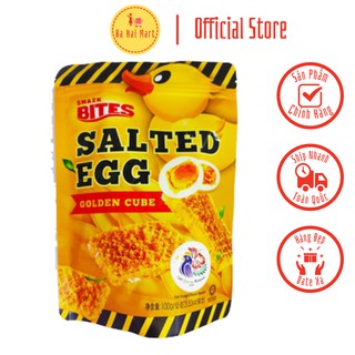 Bánh xốp trứng muối Snazk Bites Salted Egg 100g - Malaysia
