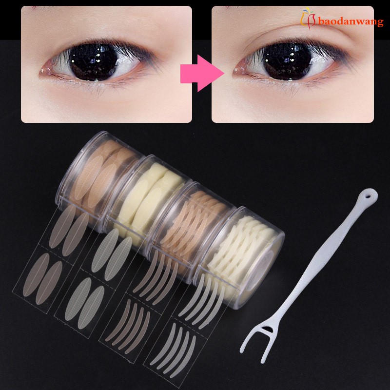 Set 300 cặp nhãn dán kích mắt 2 mí tự nhiên tiện lợi