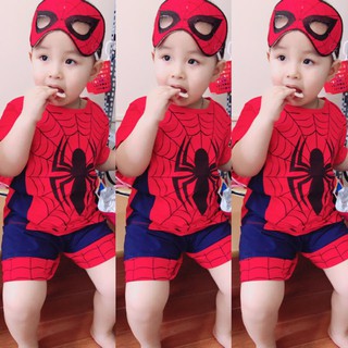 Bộ siêu nhân nhện size nhí