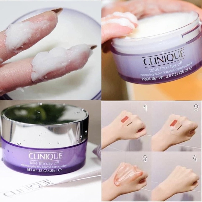 Sáp Tẩy Trang Clinique Dành Cho Mọi Loại Da 125ml Take The Day Off Cleansing Balm - CHÍNH HÃNG