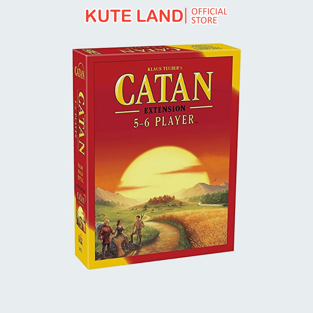 Trò Chơi Thẻ Bài Boardgame The Settle Of Catan Extension Bản Mở Rộng 5-6 Người Chơi Tiếng Anh Chất Lượng Cao BG6-3