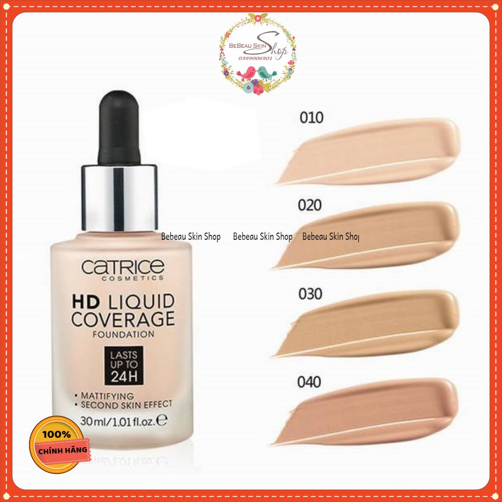 Kem nền CATRICE HD Liquid Coverage