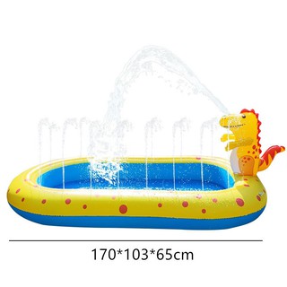 Phao bơi bể bơi hồ bơi phao khủng long phun nước cho bé