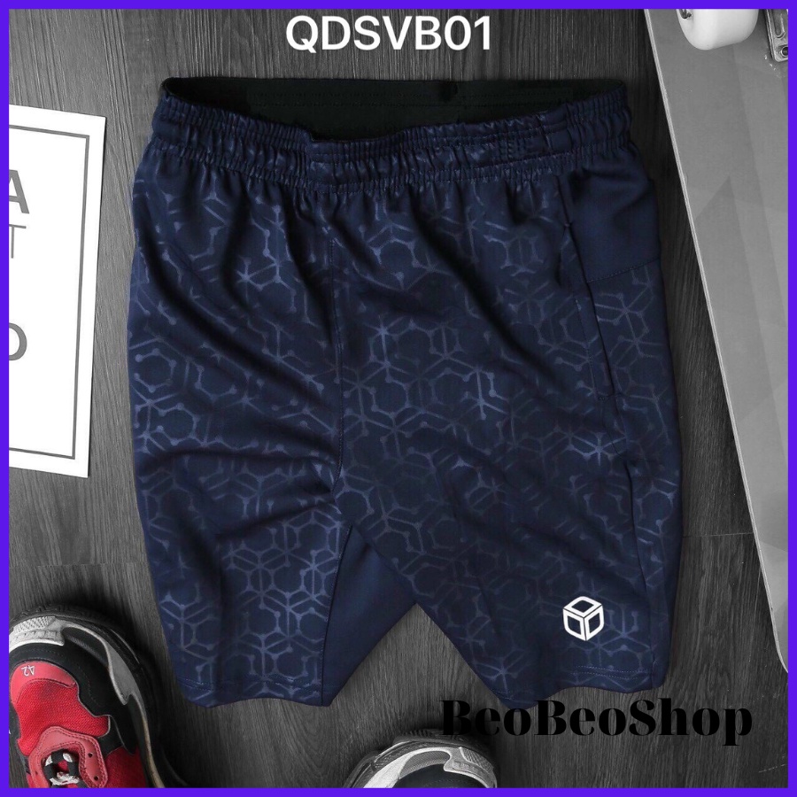 Quần short nam thun lạnh cao cấp ngắn tới Đùi BEOBEOSHOP dể phối đồ chất mềm mại, co giãn, đường may chắc chắn TH405