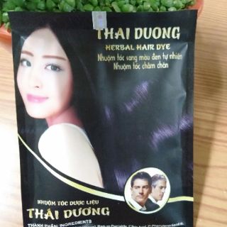 Nhuộm đen tóc Thái Dương -tóc đen tự nhiên