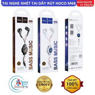 Tai Nghe Nhét Tai Dây Rút Hoco M68 Chính Hãng