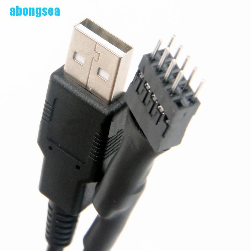 Dây Cáp Mở Rộng Chuyển Đổi 9pin Male Sang External Usb A Male Pc | BigBuy360 - bigbuy360.vn