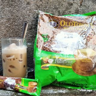 Date 2024 Cà phê trắng oldtown white coffee Malaysia hazelnut