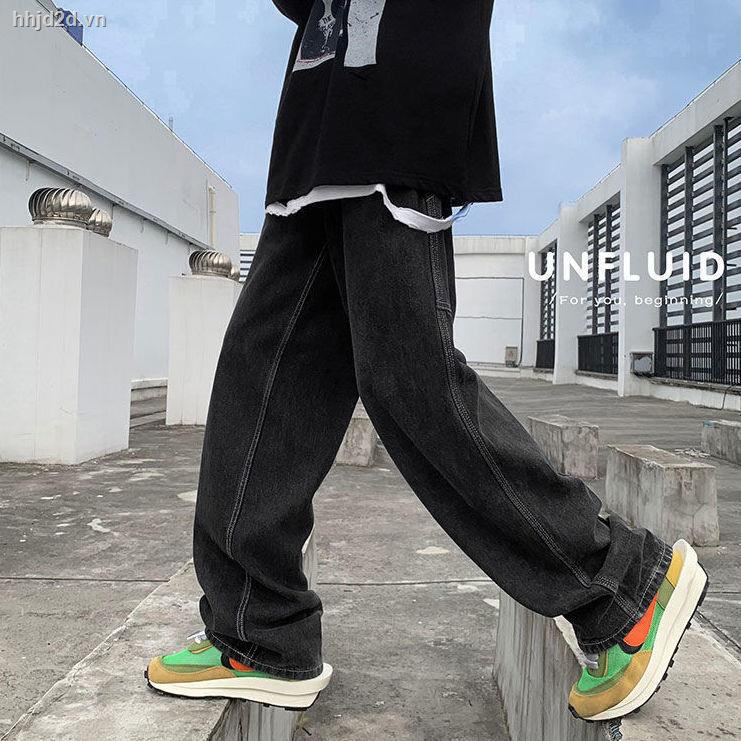 Quần jean ống rộng phong cách năng động cá tính dành cho nam