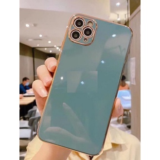 Ốp lưng iphone dẻo xi viền vuông độ iphone 12 cho ip7/7plus/8/8plus/x/xs/xs max/11/11 promax/12/12pro max