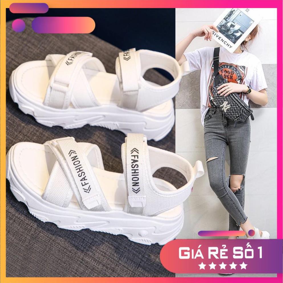 sale (S115) Sandal nữ đế bánh mì 5 phân quai chéo FASHION (mã M3)