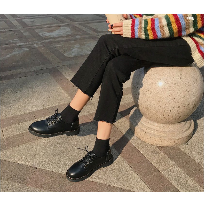 ( ORDER ) Giày oxford nữ da Hàn Quốc ulzzang - US019 | BigBuy360 - bigbuy360.vn