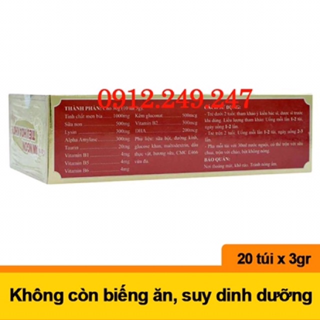 ✅ (CHÍNH HÃNG) Cốm Ăn Ngon Tiêu Hóa Khỏe New G&P France– Dành cho trẻ biếng ăn, còi xương, chậm lớn, hay ốm vặt, gầy yếu