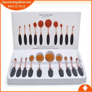 Bộ cọ trang điểm 10 cây