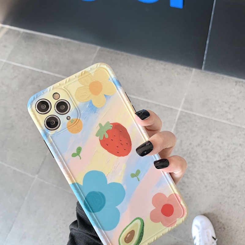 Ốp Điện Thoại Hình Hoa Xinh Xắn Cho Iphone 11 Pro Max Apple X / Xs / Xr / Se Iphone 7 Plus | BigBuy360 - bigbuy360.vn