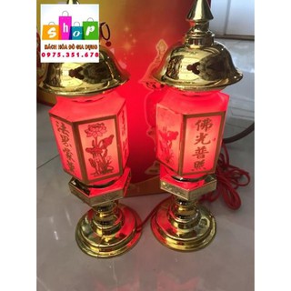 Cặp đèn thờ lục giác-Giadung24h