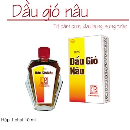 LỐC 10 CHAI DẦU GIÓ NÂU 10 ML