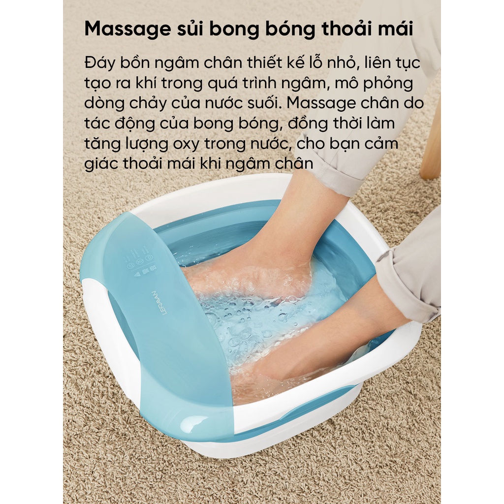 Bồn ngâm nước massage chân xiaomi LF-ZP008