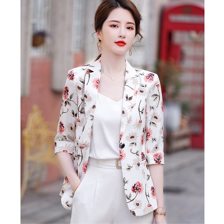 Áo Khoác Ba Lỗ Chống Nhăn Dáng Ôm Thời Trang Xuân Hè Cho Nữ | BigBuy360 - bigbuy360.vn