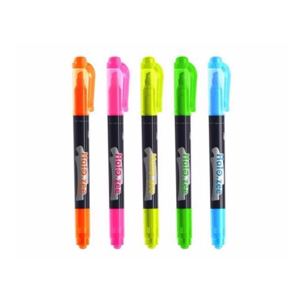 Bút viết dạ quang đánh dấu nhớ dòng Thiên Long HL03 Halo.zee twin highlighter HL03