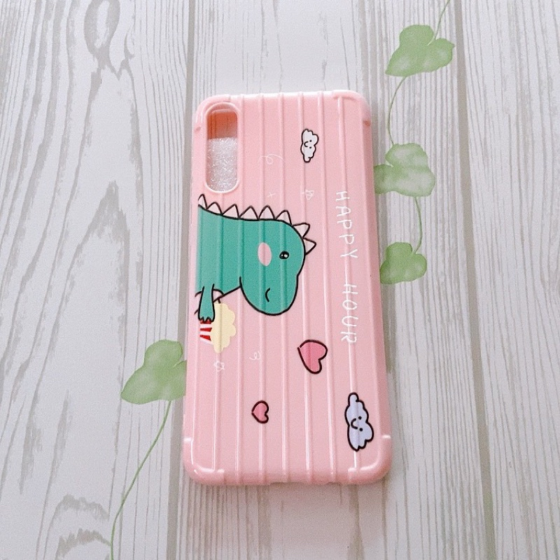 Ốp vali màu dẻo Samsung A70 siêu xinh