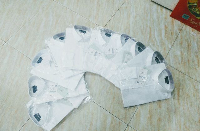 Áo sơ mi Nam trắng dáng slim