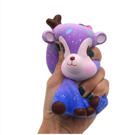 Bình Nước XINRAN Chất Lượng Cao❤️Đồ Chơi Nắn Bóp Đàn Hồi Giảm Stress Hình Chú Hươu Hoạt Hình