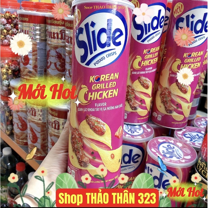 Khoai Tây Slide Đủ Mùi Vị Giòn Tan