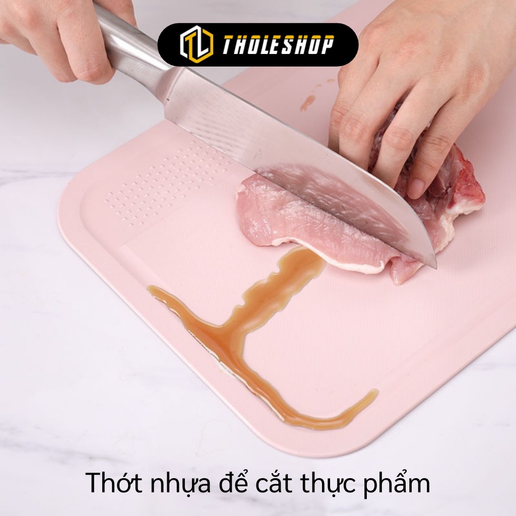 Thớt Đa Năng Gấp Gọn - Bộ Thớt Rổ Kèm Chậu 3in1 Gác Bồn Rửa Chén Tiện Dụng 8387