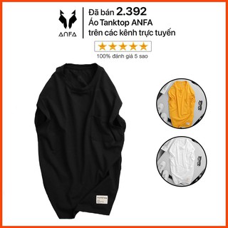 Áo Tank Top AnFaX có Túi Cao cấp, Áo Ba lỗ đủ size đủ màu - A3L