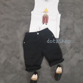 quần kaki bé trai