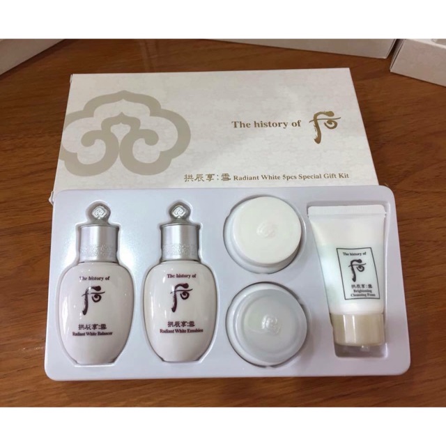 Set Mini Whoo dưỡng trắng 5 Sản phẩm