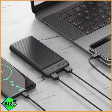 ✅MỎNG-NHẸ✅ Pin sạc dự phòng 10000mah HOCO J52, củ sạc dự phòng sạc cực nhanh 2.4A, sạc pin dự phòng cho iphone,samsung,o