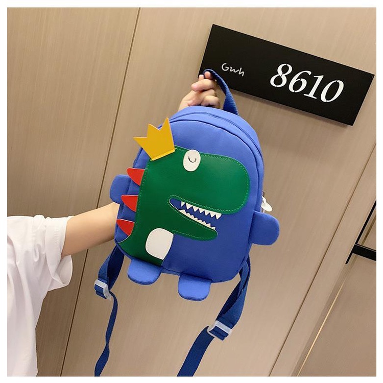 Balo đi học kiểu dáng khủng long đáng yêu thời trang cho bé