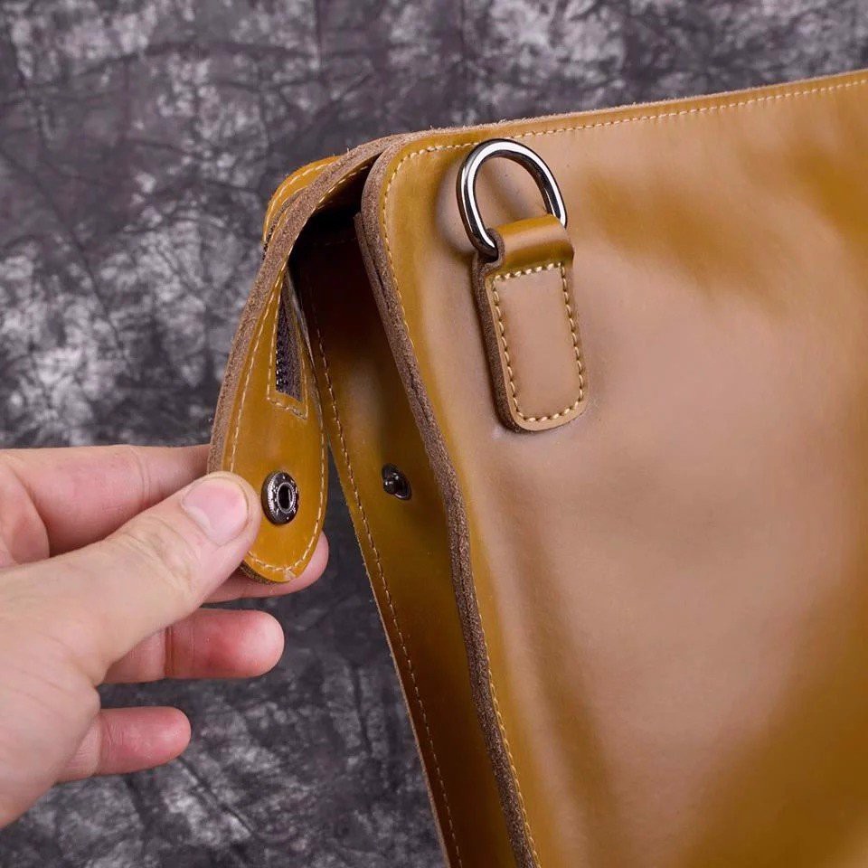 TÚI CẦM TAY - ĐEO CHÉO NAM DA BÒ THẬT DÁNG SANG TRỌNG, THANH LỊCH - SP000193